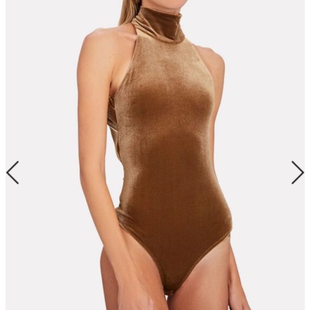 Alix NYC Bentley Velvet Bodysuit